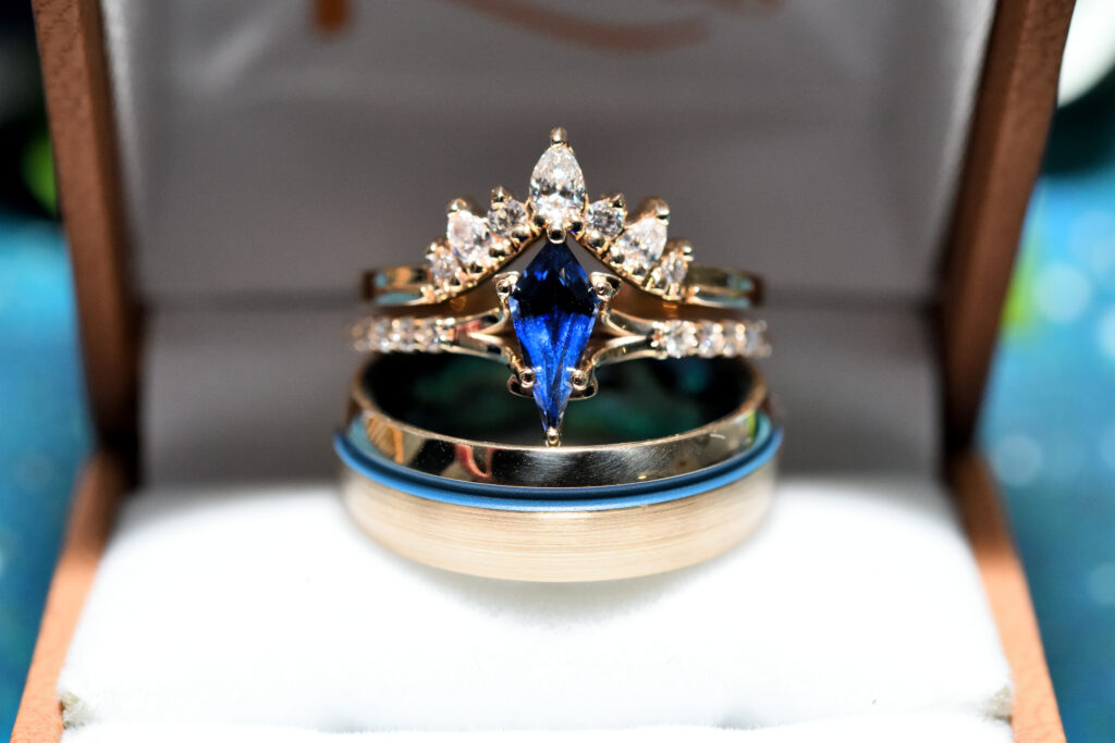 elegant sapphire engagement ring 