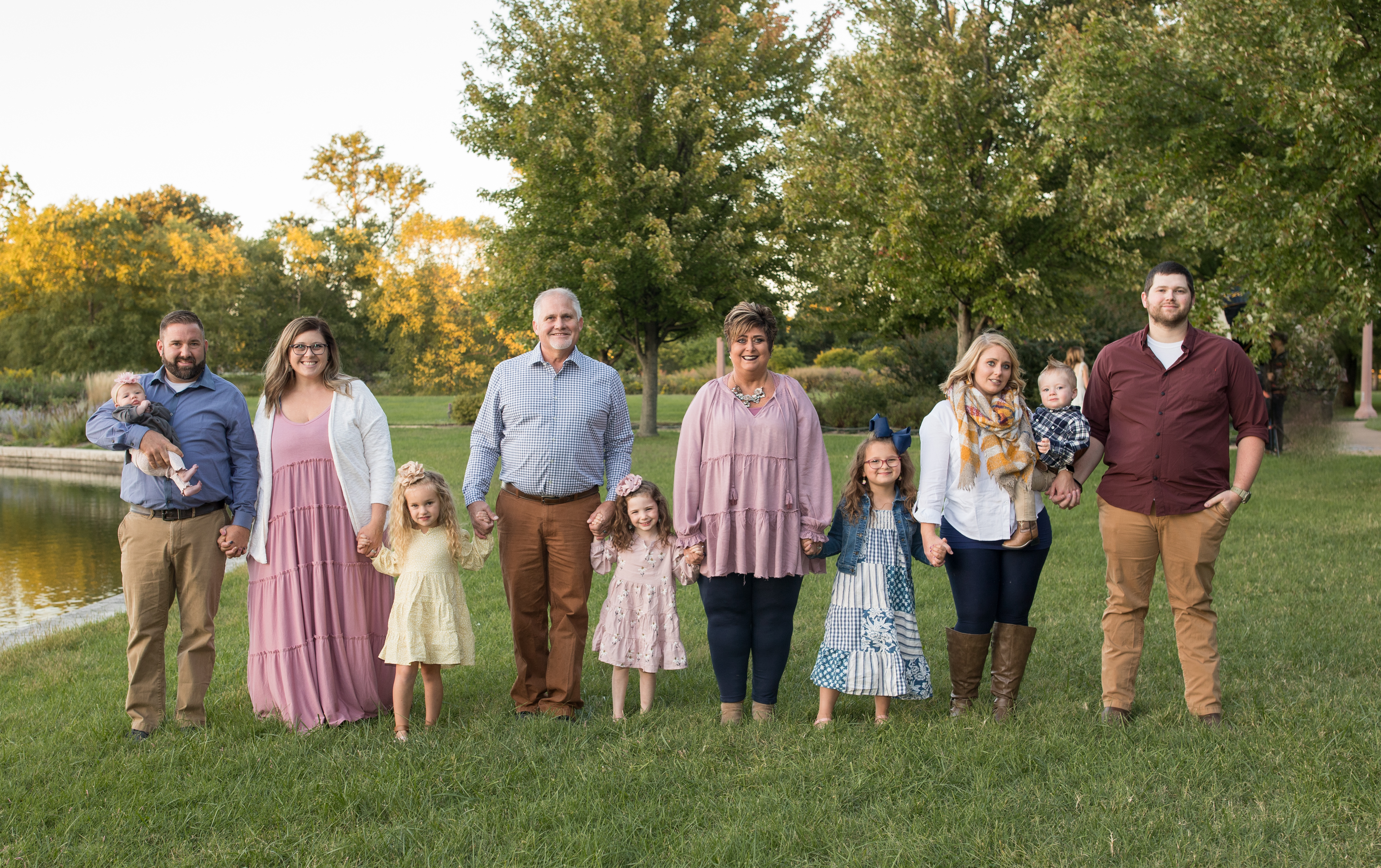 three generation family photo